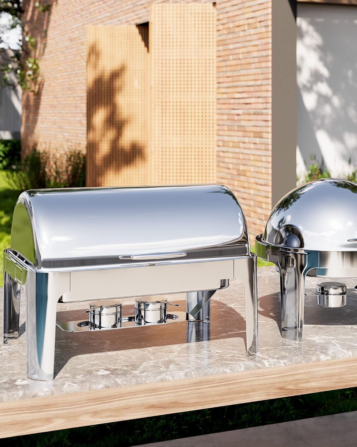 1756739599 GAOMON 9QT Rectangular Roll Top Chafing Dish Buffet SetCatering Food Warmer with 1 Full Size 2 Half Size Pans for Parties Catering.jpg