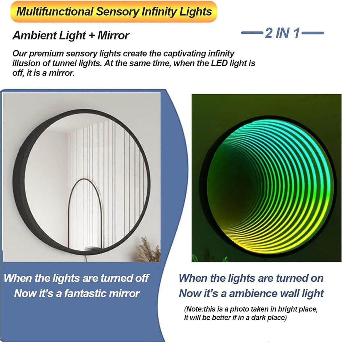 1757175197 3D Infinity Mirror Tunnel Light LED Night Light 3D Mirror Light Infinity Lamp Tunnel Mirrors for Wall Sensory Infinity Light for Home Desk Living Room Party Decora30cm.jpg