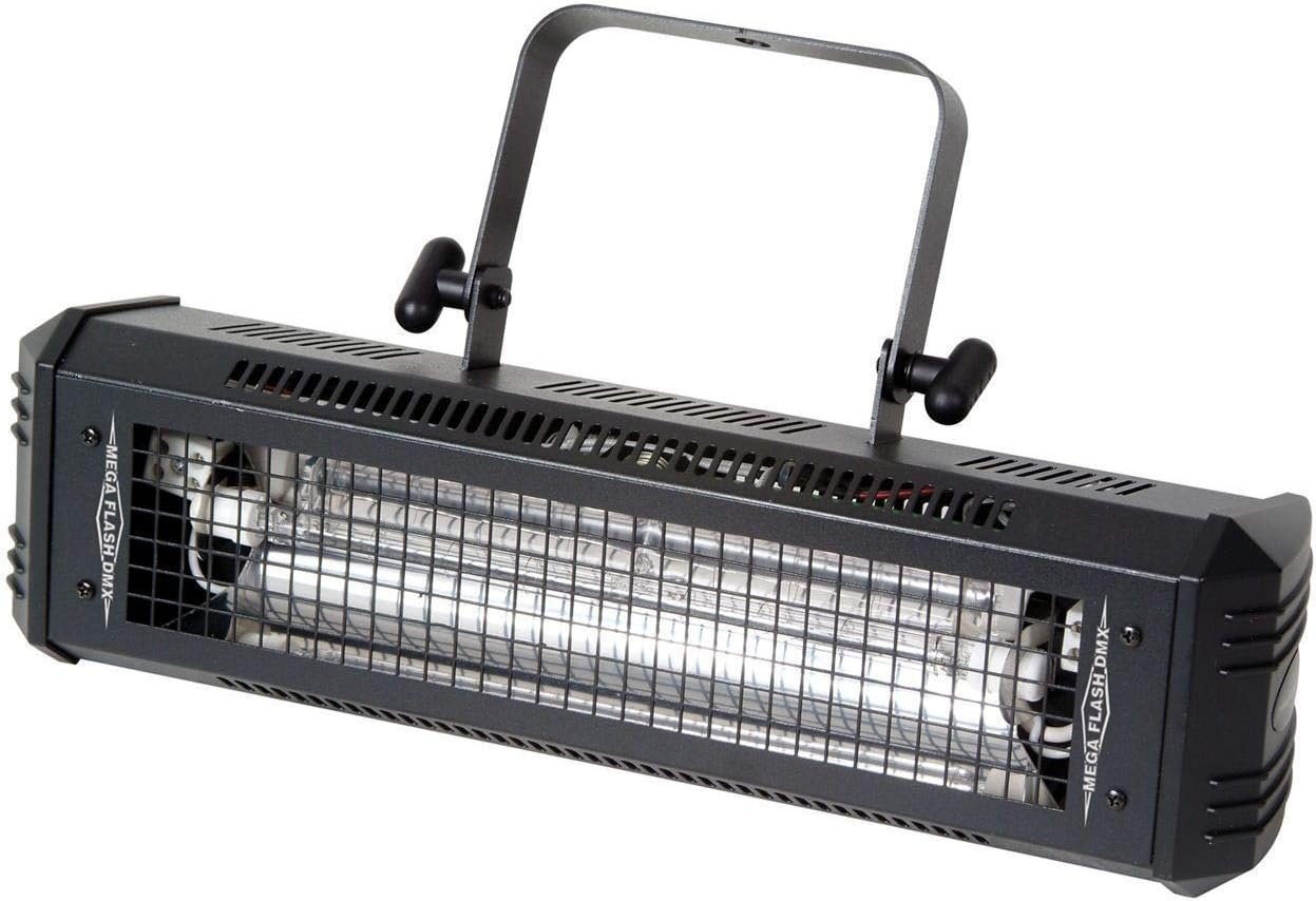 1758928396 American DJ Mega Flash DMX 800 Watt Compact Strobe Light2 Mini StrobesCable.jpg