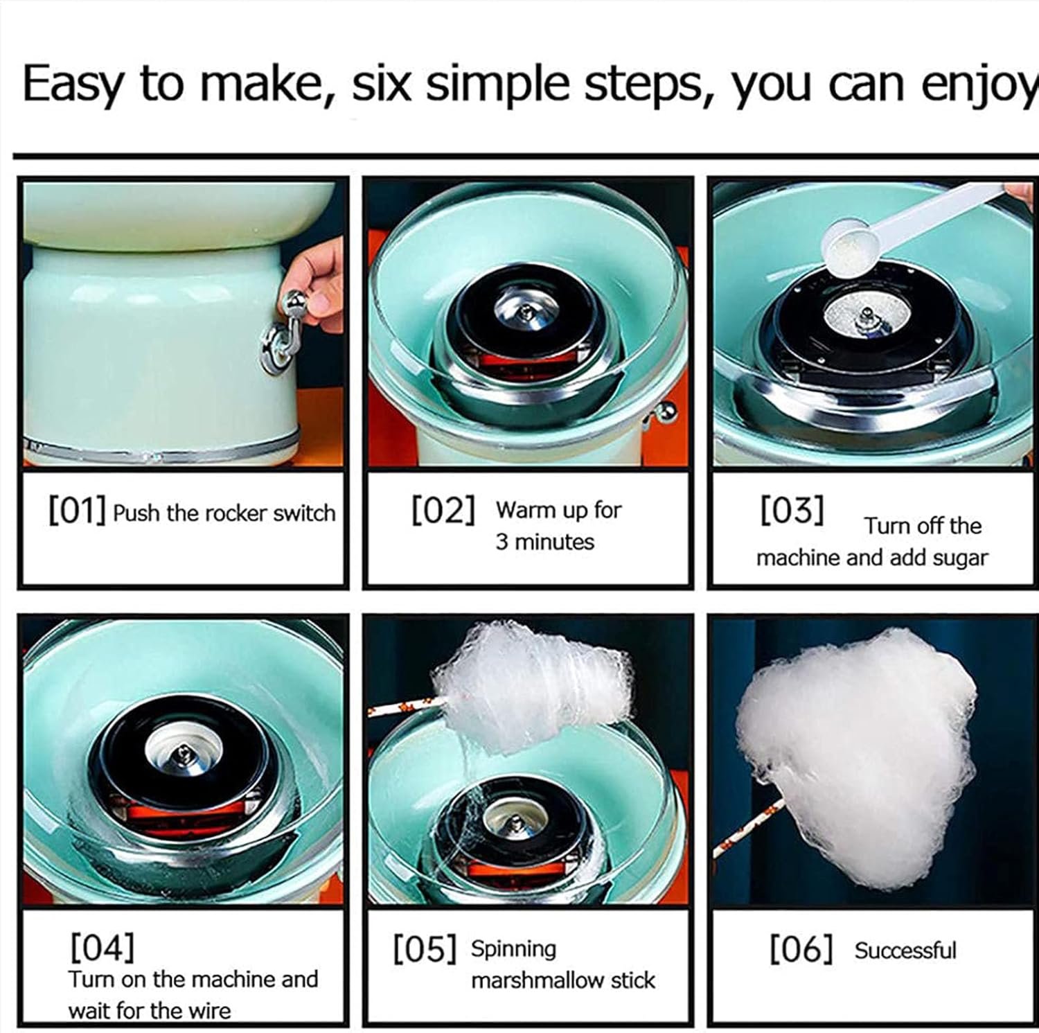 1759255999 DIY Electric Commercial Pink Cotton Candy Machine Multifunctional 50HZ500W Suitable for Hard Candy.jpg