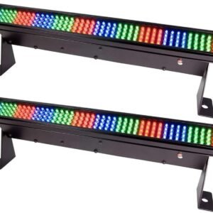 2 Chauvet COLORSTRIP Mini DMX LED Wash Light Bars with.jpg