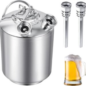 25 Gallon10 L Stainless Steel Cleaning Keg with 2 D.jpg