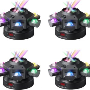 4 Pack Moving Head DJ Lights150W Party Light with Mixed Lighting.jpg