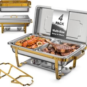 9Qt Chafing Dishes for Buffet 4 Pack Multiple Size Food.jpg
