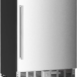 Antarctic Star Outdoor Beverage Refrigerator 24 Inch WideStainless Steel Mini.jpg