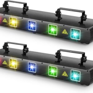 DJ Laser Lights UKing 5 Beam Effect Sound Activated DJ.jpg