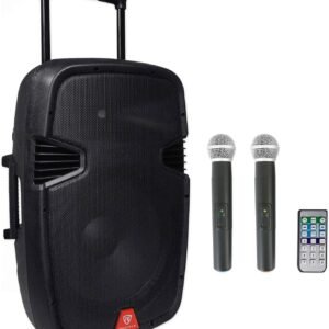 Rockville 15 Portable Karaoke MachineSystem w 2 Wireless MicrophonesLEDs.jpg
