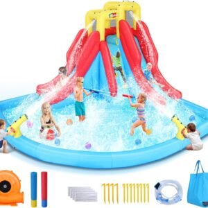 Whubefy Double Drench Inflatable Water Slide 145 x 127 x.jpg