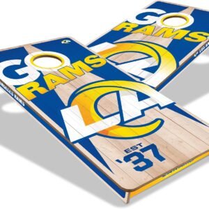YouTheFan NFL 2 x 4 Professional Wood Cornhole Game.jpg