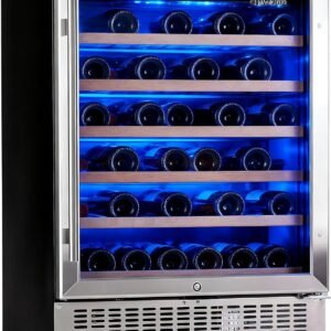 magictec 24 Inch Wine Fridge Hold 46 Bottles Freestanding and.jpg