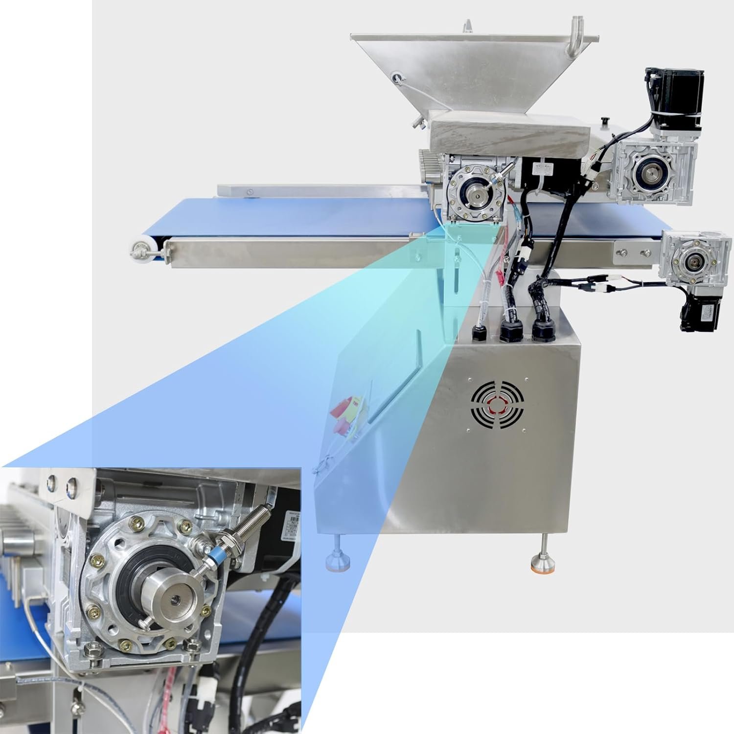 1761246796 220V Semi Automatic Gummy Candy Depositor Machine Small Scale Chocolate Candy Making Machine Filling Machine Semi auto Candy Gummy Pouring Machine 5.5KW.jpg