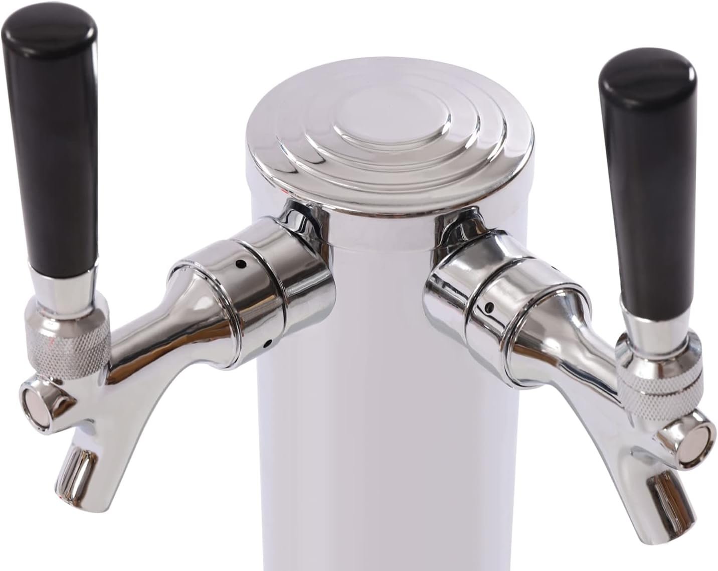 1761369196 Kegerator Tower Kit Double Faucet Beer Tower Set with Dual Gauge Regulator Double Tap Drinks Dispenser Column Kit for Restaurant Bar Hotel Home D Type Conversion Kit.jpg