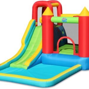 Action Air Inflatable Bounce House with Blower Big Bouncy Area.jpg