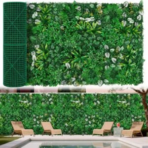Artificial Hedge Grass Wall Boxwood Panels 40x1203333 SQFT UV Protected.jpg