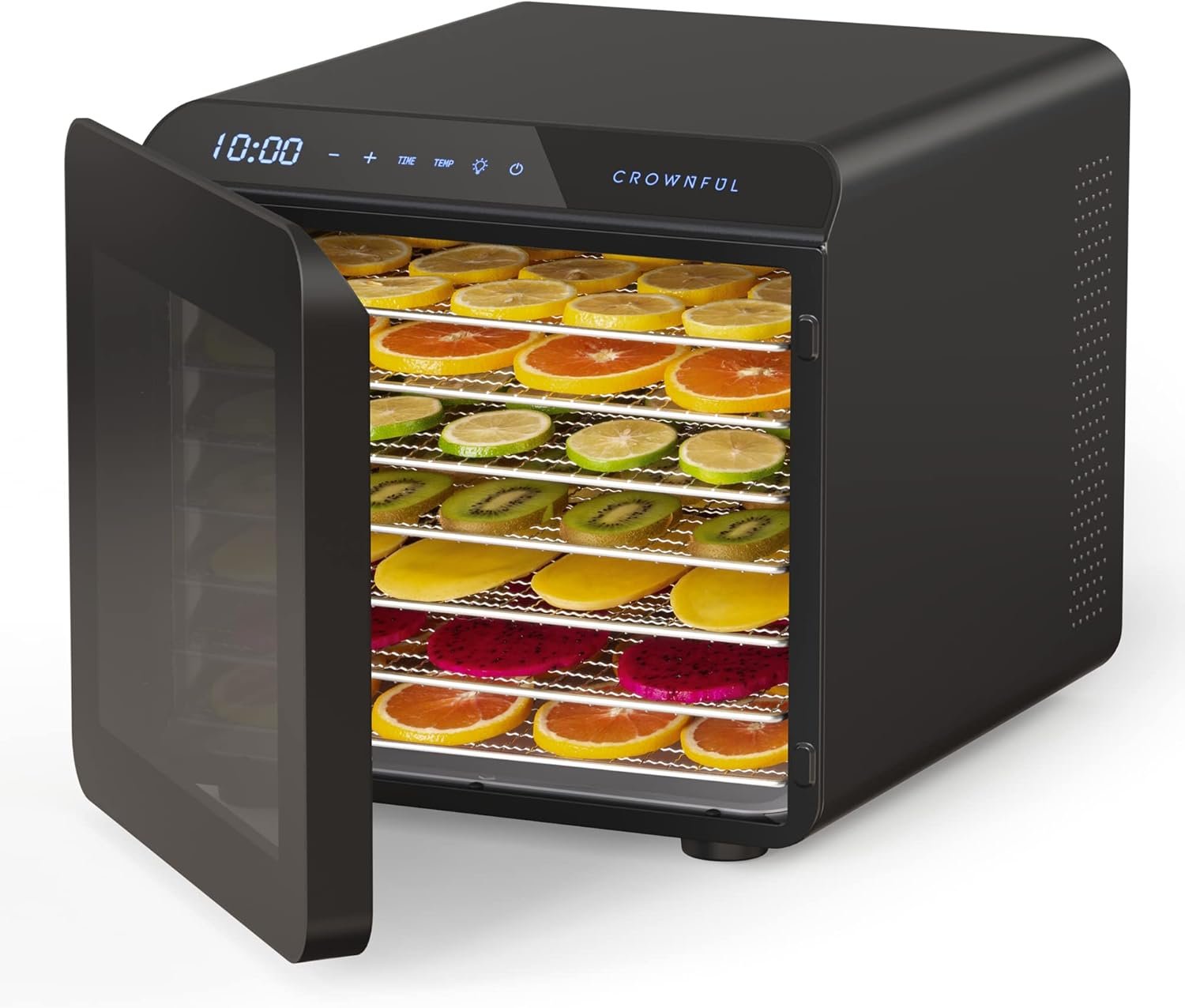 CROWNFUL Food Dehydrator Machine 7 Stainless Steel Trays Large Drying.jpg