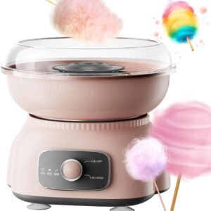 Candy Floss Machine 500W Cotton Candy Machine with Splash Prevention.jpg