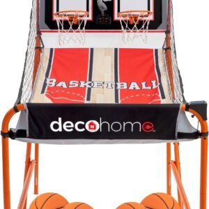 Deco Home Arcade Basketball Game with Dual Rim Backboard Includes.jpg
