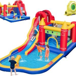 HONEY JOY Inflatable Water Slide 9 in 1 Waterslide Bounce.jpg