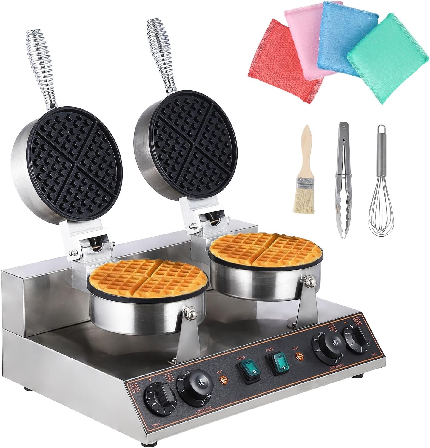 Litake Commercial Electric Waffle Cone Maker Stainless Steel Ice Cream.jpg