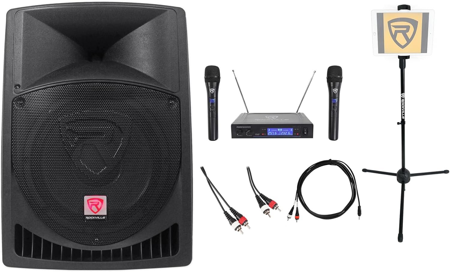 Rockville Pro 12 Karaoke MachineSystem 4 ipadiPhoneAndroidLaptopTVTablet.jpg