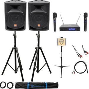 Rockville RPG8 Bundle 2 8 400W Peak100W RMS PA Speakers.jpg