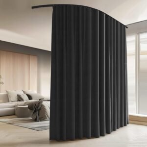 Room Divider Curtains with Ceiling Curtain Track Set Window Curtain.jpg