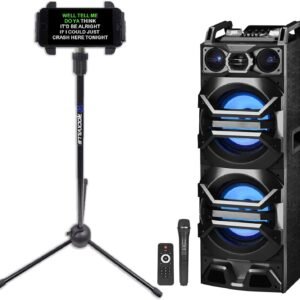 Technical Pro Bluetooth Karaoke Machine SystemWireless MicrophoneTablet Stand.jpg