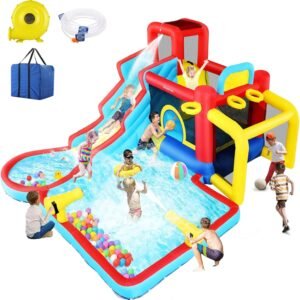 WHUBEFY Bounce HouseInflatable Water Slide Bounce Castle with Blower for.jpg