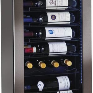 Wine Enthusiast VinoView 28 Bottle Wine Fridge Freestanding Refrigerator with.jpg
