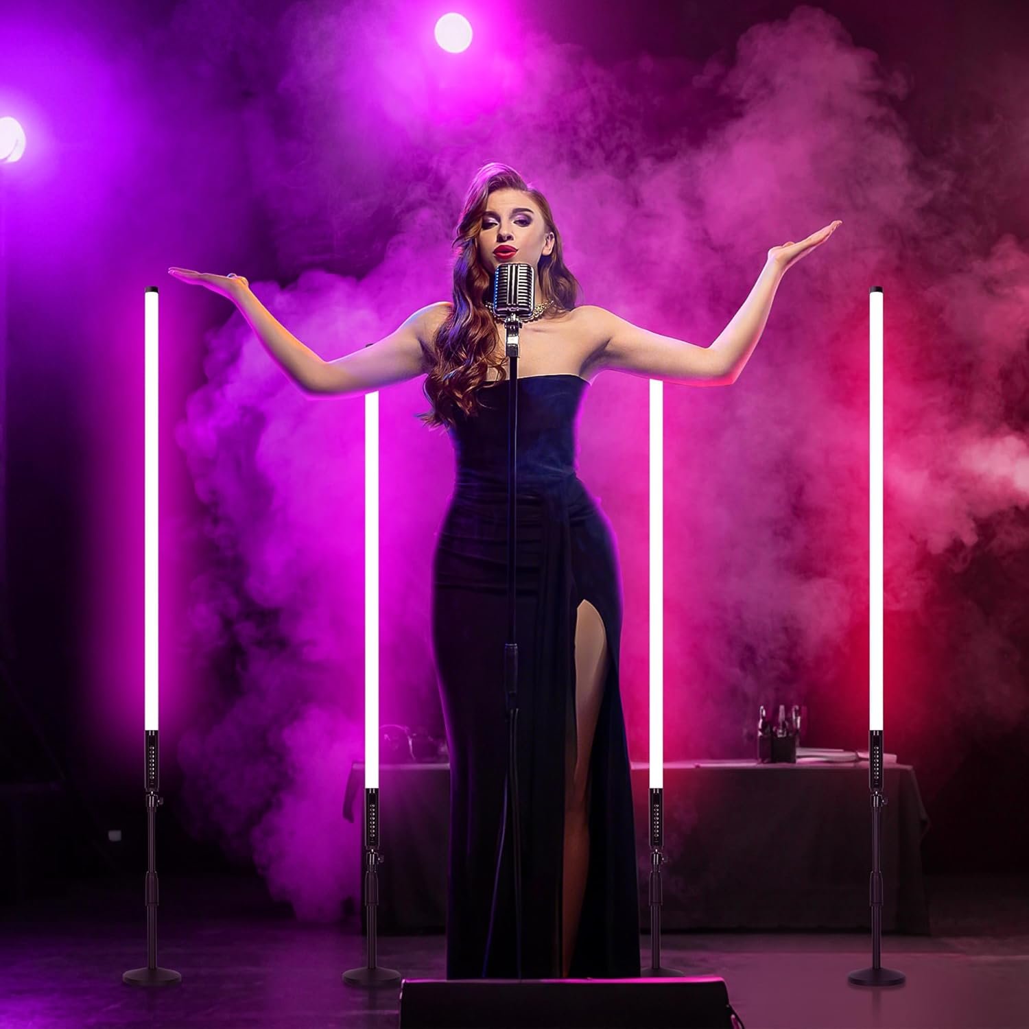 1762103595 DJ Tube Lights with Stand 4ft 4800mah Rechargeable RGB Light Bar Synchronous Working LED Video Light Stick Photo Booth Disco Stage Wedding Event Decorative Lighting 4 Pack.jpg