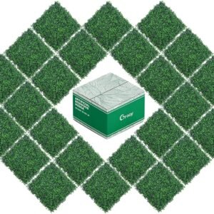 20x20 Grass Wall24PCS Artificial Boxwood Panels Cover 6667SQFT4 Layers Plant.jpg