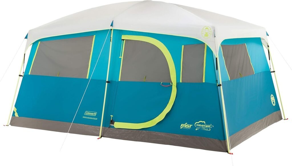 Coleman Tenaya Lake 8 Person Cabin Tent with Built in Closet Fast Pitch.jpg