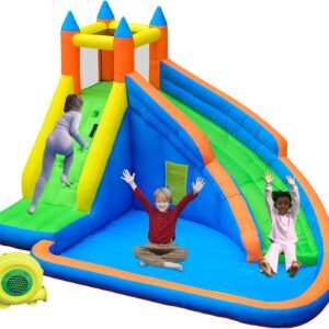 Doctor Dolphin Inflatable Water SlideGiant Water Slides for Kids Backyard.jpg