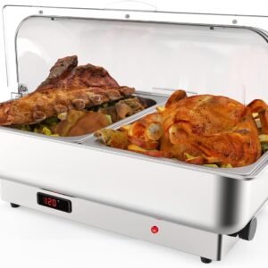 Garvee Rectangular Electric Chafing Dish Buffet Set with Temperature Control.jpg