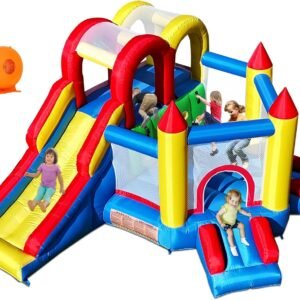 InfIatable Bounce House for Kids 3 8 yr Bouncy House Accommodate.jpg