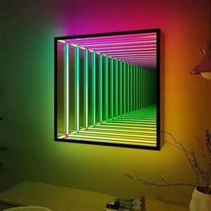 LED Modelling MirrorAPP Remote Control Infinity Lamp Geometric RGB Colour.jpg