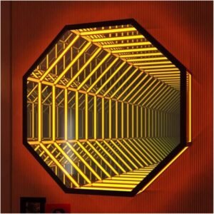 LED Wall Lights with Remote Control Creative RGB Colorful Mirror.jpg