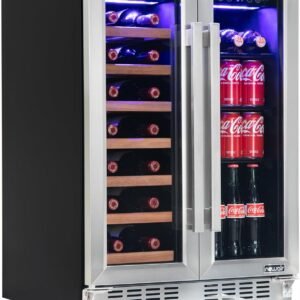 NewAir 24 Dual Zone Wine and Beverage Refrigerator 20 Bottle.jpg