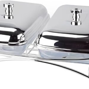Regent Contempo Chromeplated 2x15 Lt Rectangular Warmer wStainless Steel Covers.jpg