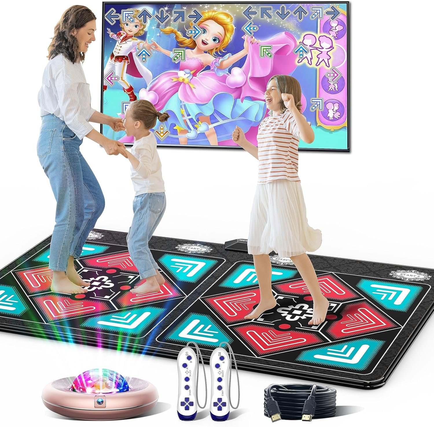 Dance Mat for Kids and Adults Anti Slip Wireless Electronic Dance.jpg