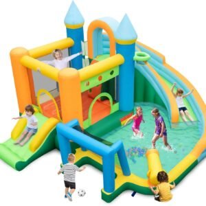 HONEY JOY Inflatable Water Slide 9 in 1 Giant Water.jpg