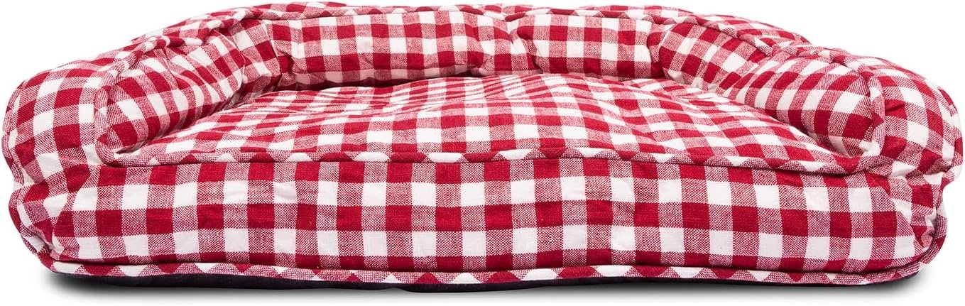 Harry Barker Red Buffalo Check Lounger Large.jpg