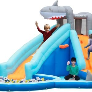 INFLATEBLE Water Bounce House Shark Blow up Bouncer Toddlers Water Park.jpg