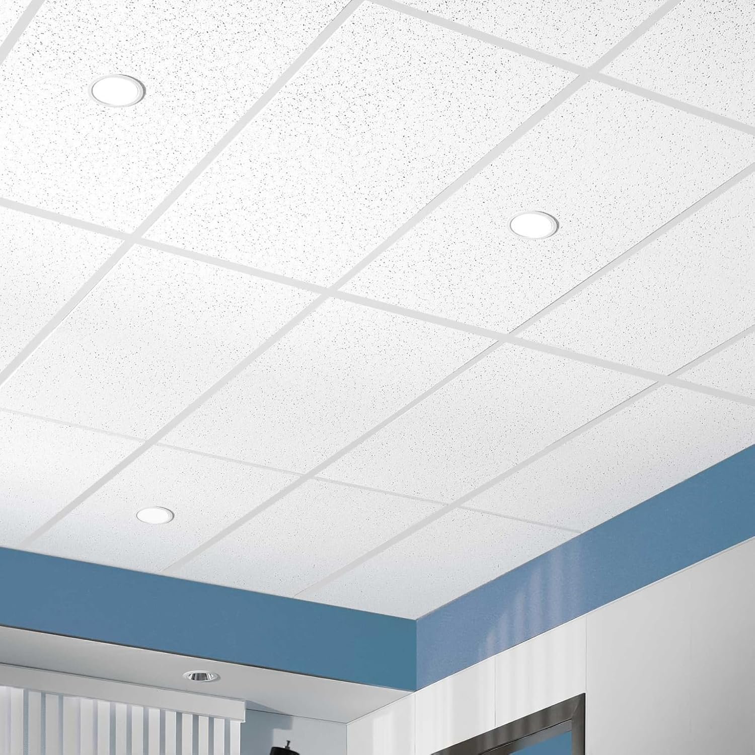 1767327196 CORTEGA 769 Acoustic Ceiling Tiles 2x4 12 White Tiles for Suspended Ceiling Grid.jpg