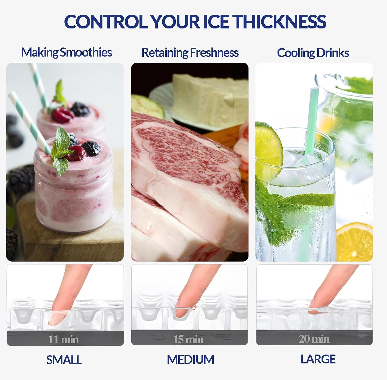 1767539600 ETL Listed 29.9 Air Cooling Commercial Ice Maker MachineProduce 650LBS per Day with 450LBS StroagePowered by 1585W SECOP Compressor.jpg