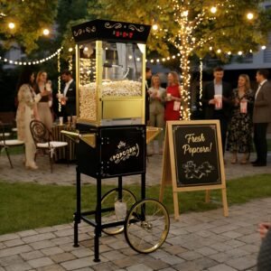 EaseLivin 12 Oz Large Popcorn Machine with Cart Foldable Stand.jpg