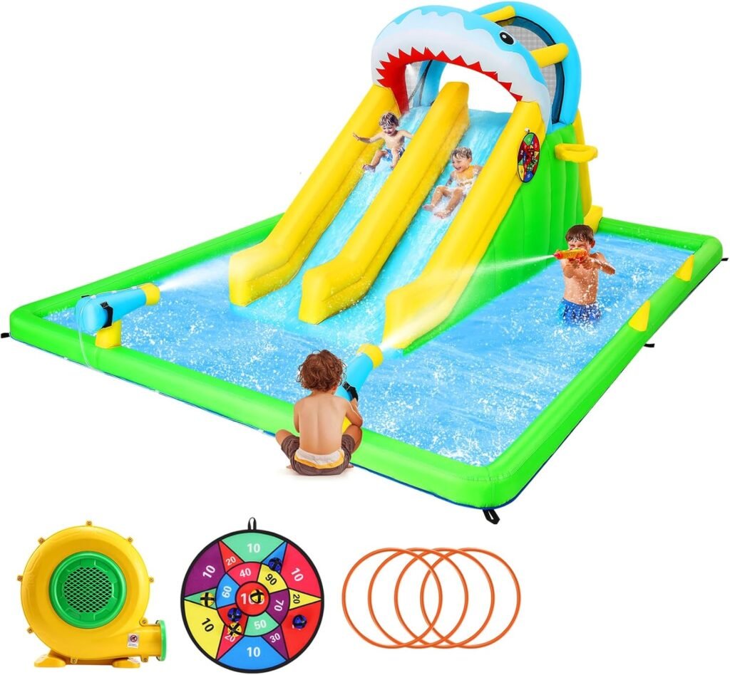 Inflatable Water Bounce House for Ki ds 3 12 Years 8 in 1 Playset.jpg